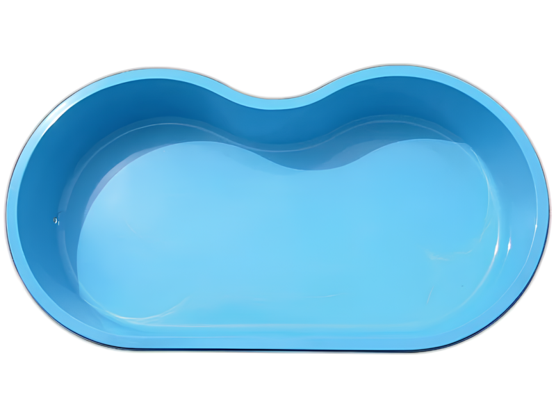 Piscina Feijão 1.000 Litros 259 cm x 147 cm x 46 cm